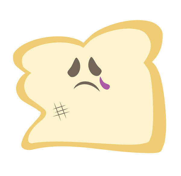 Sad Smashed Sandwich